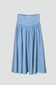 Light Denim Wide skirt - NEW