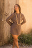 Linen cotton Sculptured dress - NEW