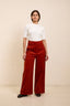 Corduroy high waist pants - NEW COLORS