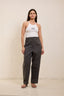 Slim high waist pants