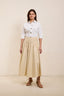 Poplin Wide Skirt - NEW