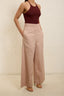 Poplin high waist pants - NEW