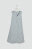 Poplin sleeveless dress - Pale Blue