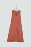 Poplin sleeveless dress
