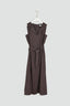 Poplin sleeveless dress - NEW