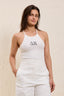 Tanktop w/ embroidery - NEW